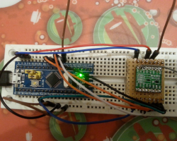 RFM69 – STM32 – Raspberry pi gateway – UKHASnet @ 868MHz
